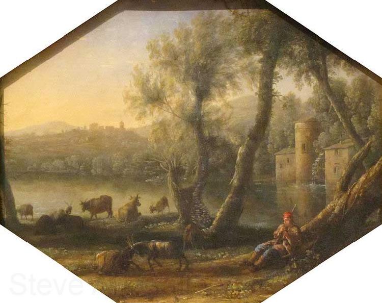 Claude Lorrain Pastoral Landscape France oil painting art